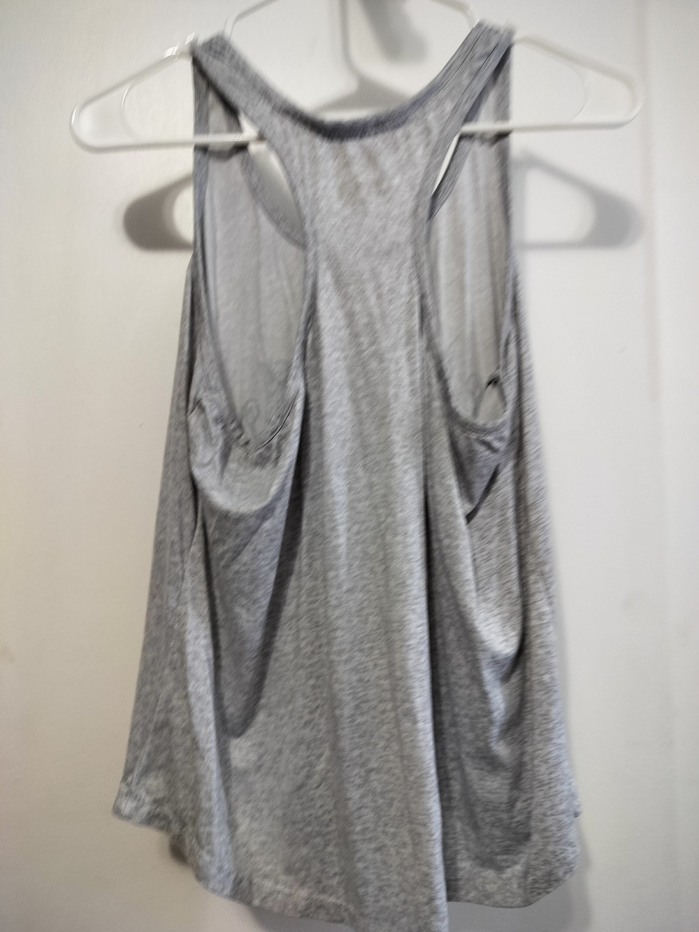 Juicy Couture Light Gray Racerback Tank Top